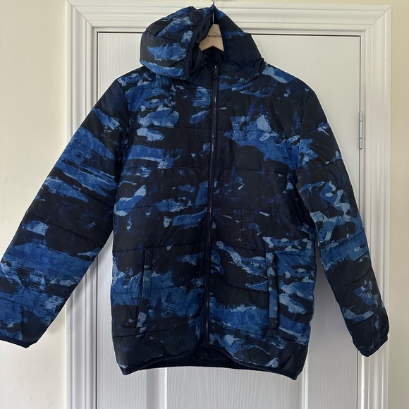 Under Armour Youth Puffer Jacket Midnight Navy - Picture 3 of 13